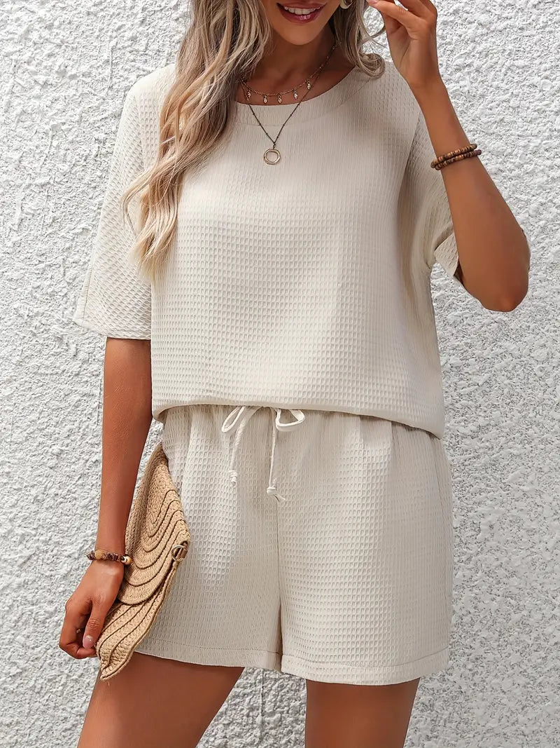Beige White